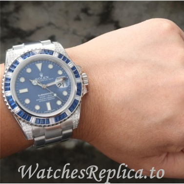 Swiss Rolex Submariner Replica 116610 Stainless steel strap 40MM - WatchesReplica.is