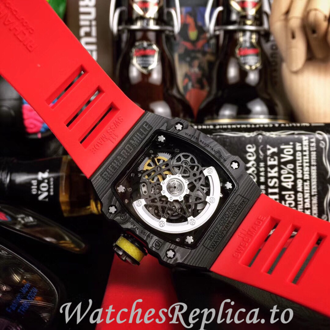 Richard Mille Replica RM67-02 Rubber strap 38.70x47.52MM - WatchesReplica.is
