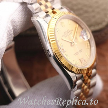 Swiss Rolex Datejust Replica 126233 Stainless steel strap 36MM - WatchesReplica.is