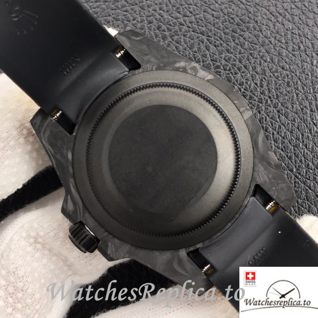 Swiss Rolex GMT-Master Replica Rubber strap 40MM - WatchesReplica.is