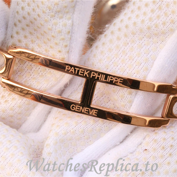Patek Philippe Replica Nautilus Rose Gold strap 41MM - WatchesReplica.is