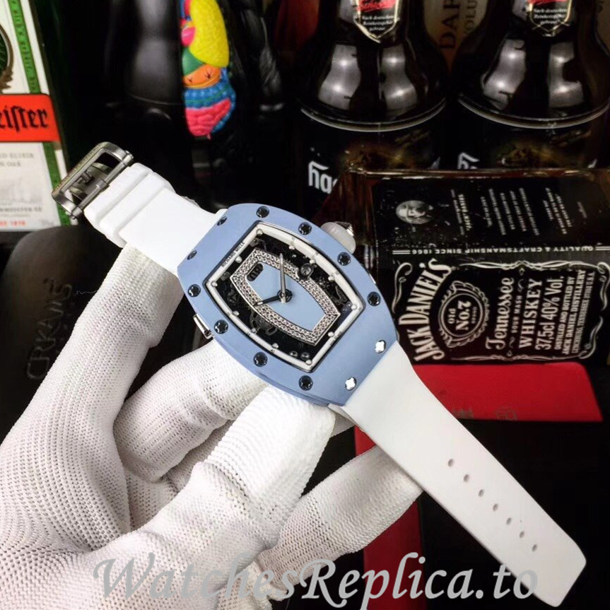 Richard Mille Replica RM037 Rubber strap 45MM - WatchesReplica.is