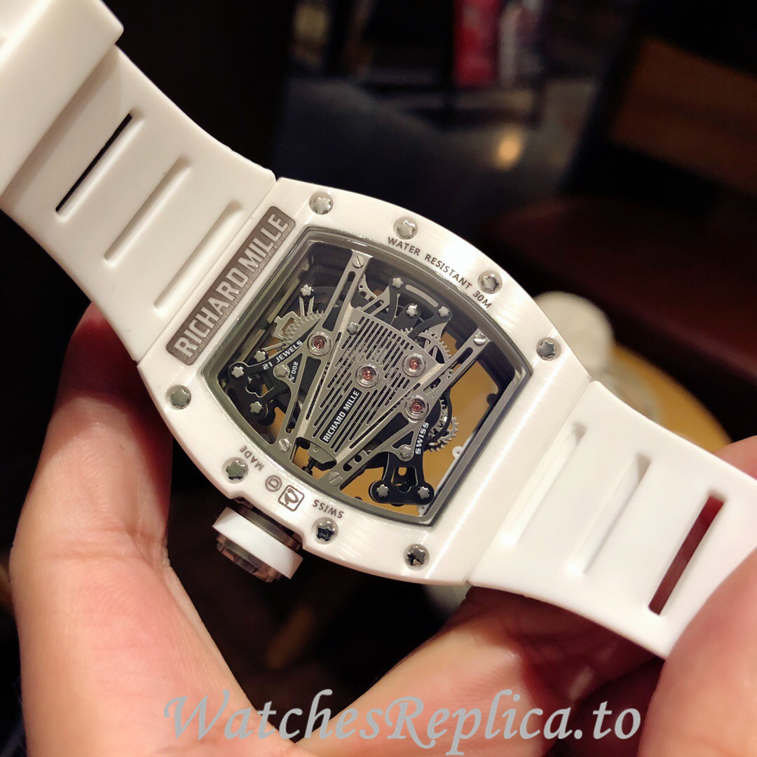 Richard Mille Replica RM38-01 Rubber strap 48MM - WatchesReplica.is