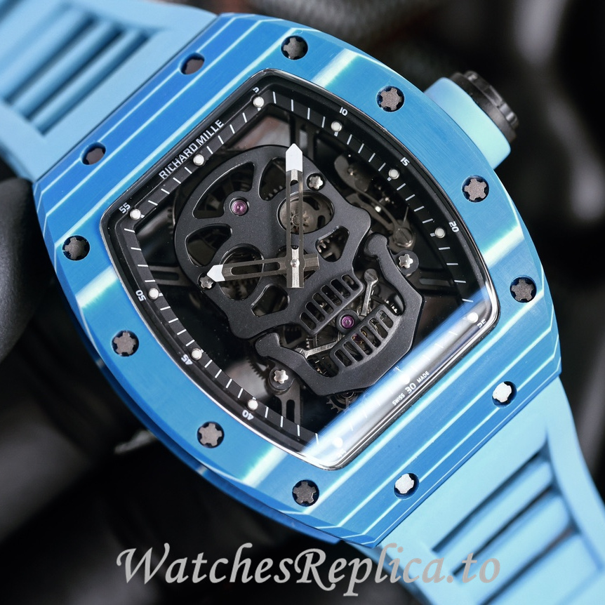 Richard Mille Replica RM052 Rubber strap 50MM - WatchesReplica.is