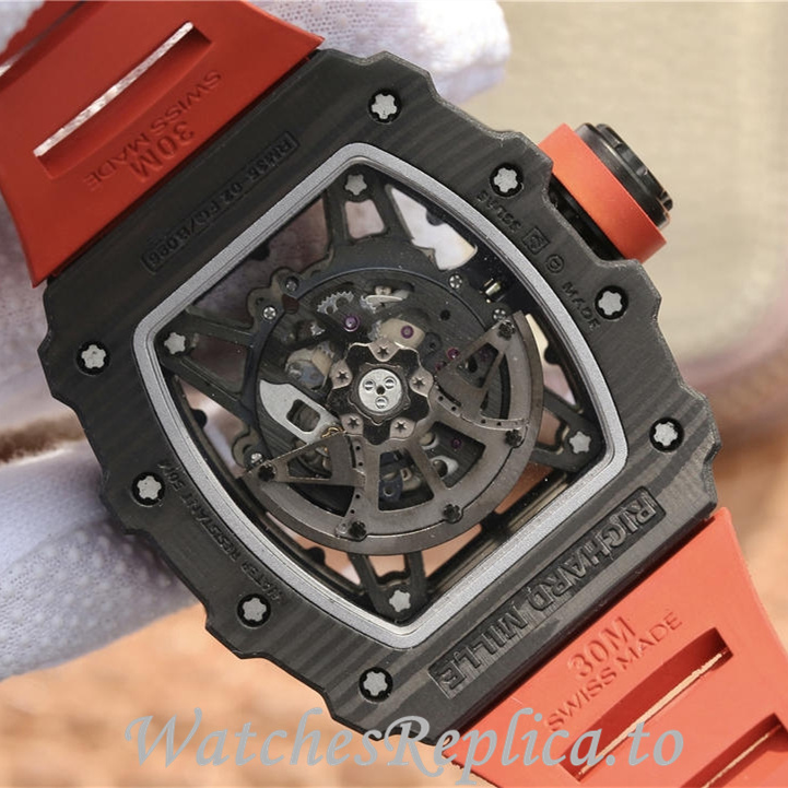 Richard Mille Replica RM035-02 Rubber strap 50MM - WatchesReplica.is
