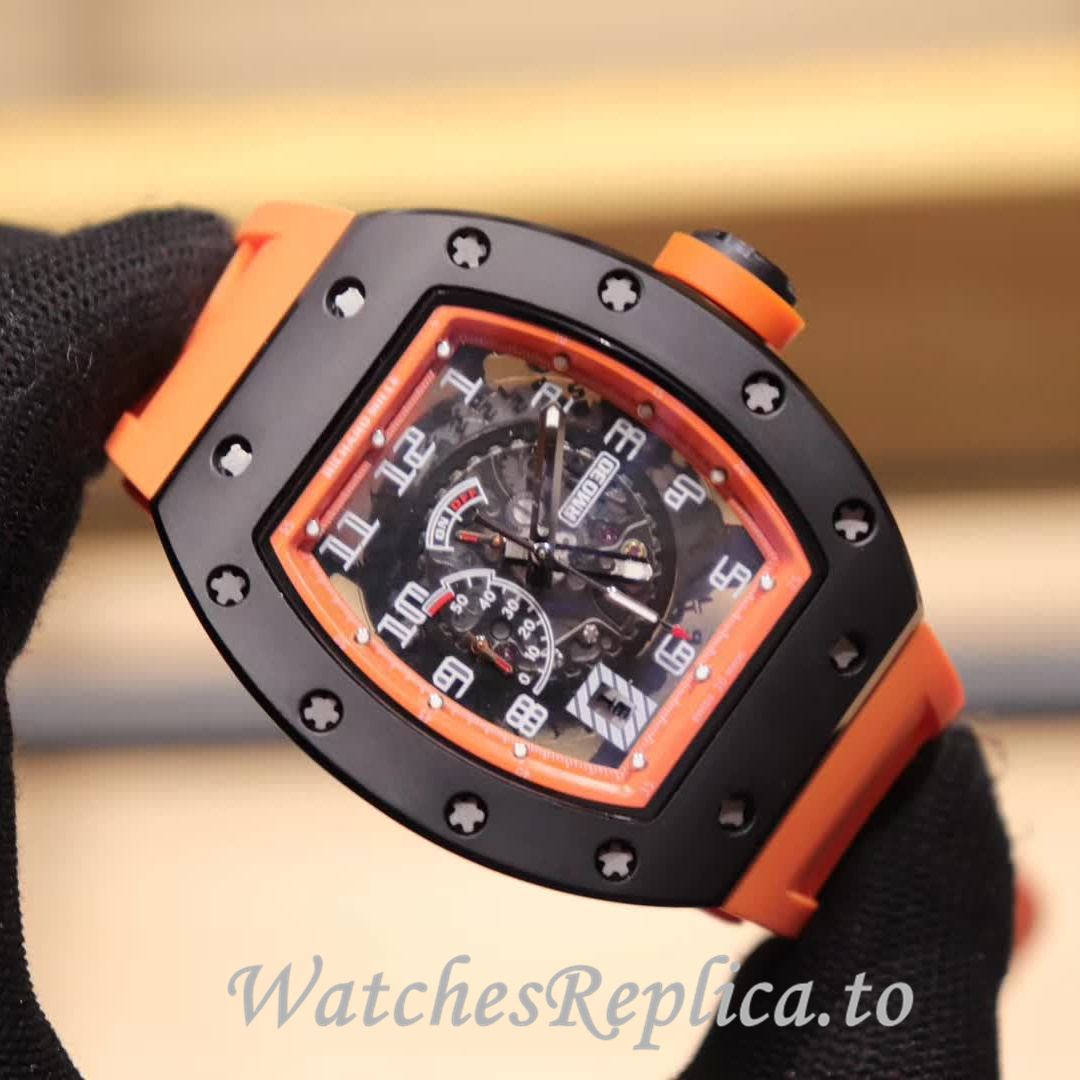 Richard Mille Replica RM030 Rubber strap 50MM - WatchesReplica.is