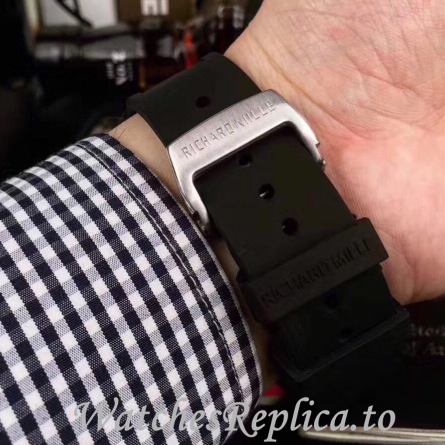 Richard Mille Replica RM52-02 Rubber strap 50MM - WatchesReplica.is