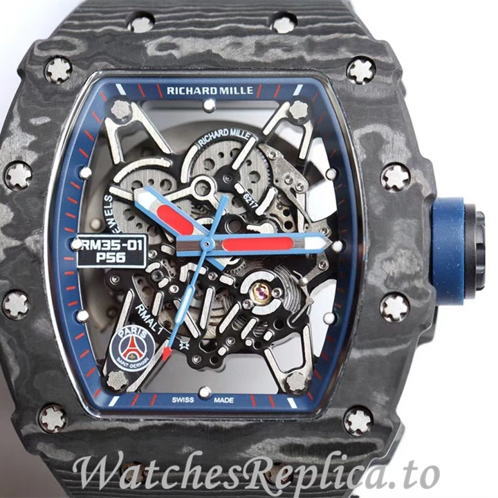 Richard Mille Replica RM35-02 Rubber strap 50MM - WatchesReplica.is