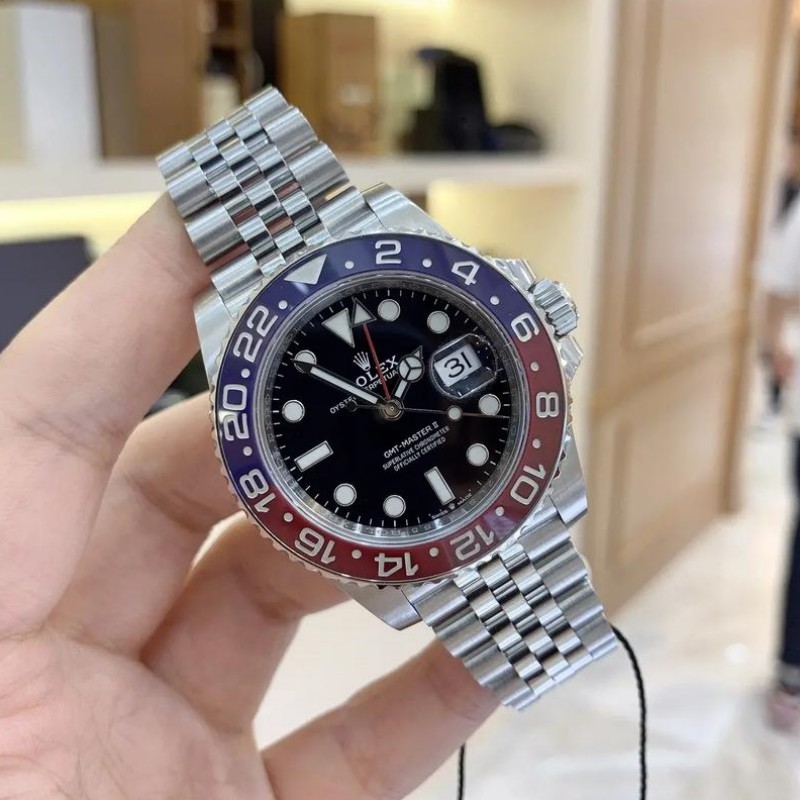 Rolex Gmt Master 126710 BLRO 40MM Mens Watch - WatchesReplica.is