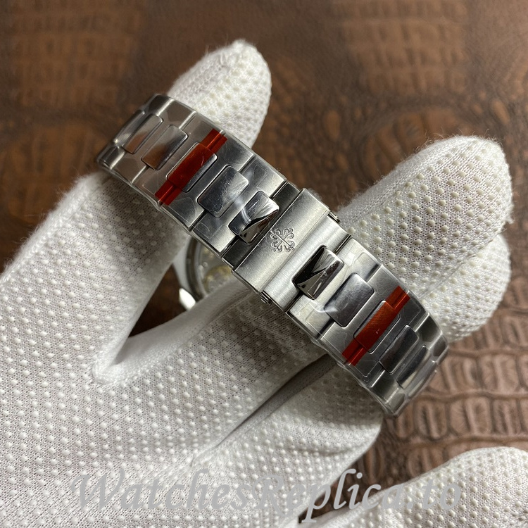 Patek Philippe Replica Nautilus 5712 Stainless steel strap 40MM - WatchesReplica.is