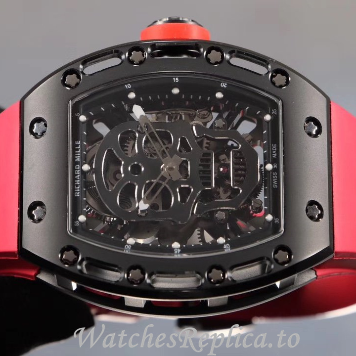 Richard Mille Replica RM052 Rubber strap 50MM - WatchesReplica.is