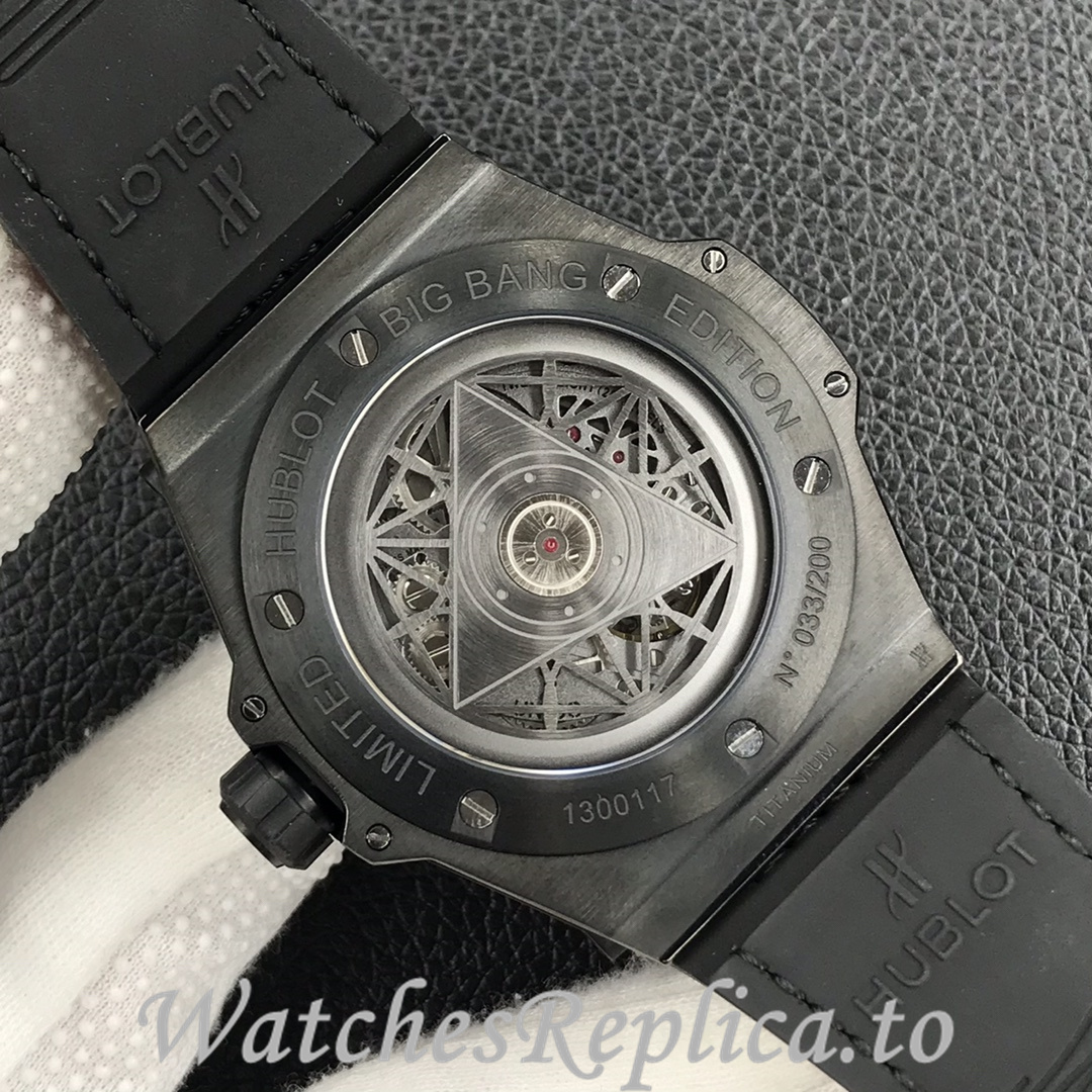 Hublot Replica Big Bang Series Tattoo Rubber strap 45MM - WatchesReplica.is