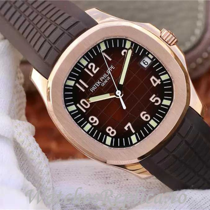 Patek Philippe Replica Aquanaut Rubber strap 42MM - WatchesReplica.is