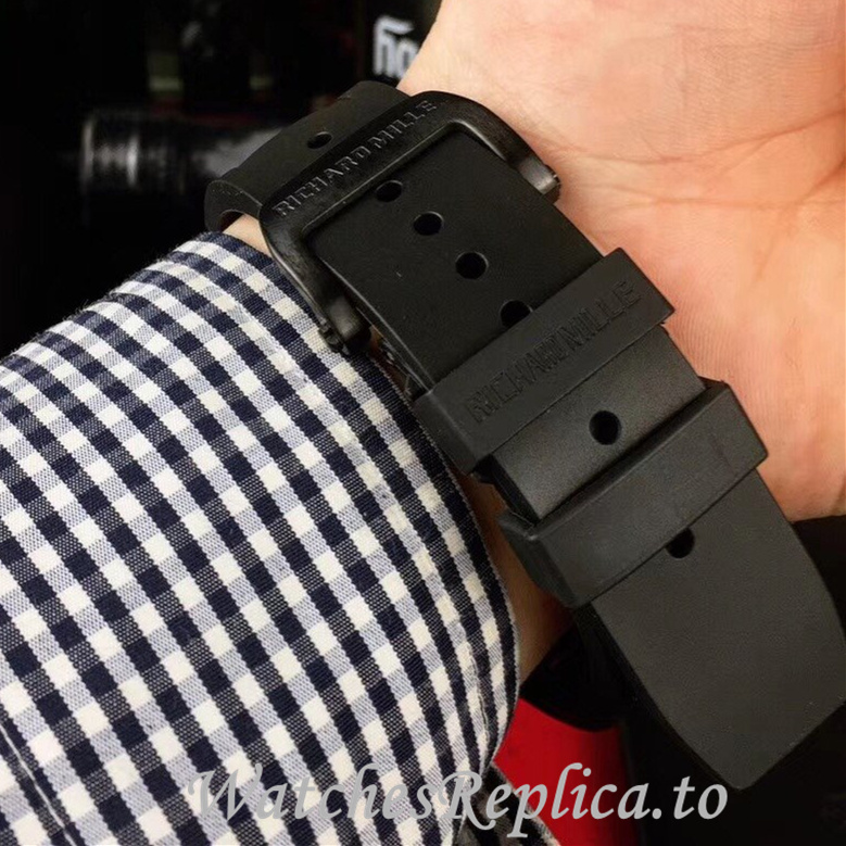 Richard Mille Replica RM17-01 Rubber strap 50MM - WatchesReplica.is