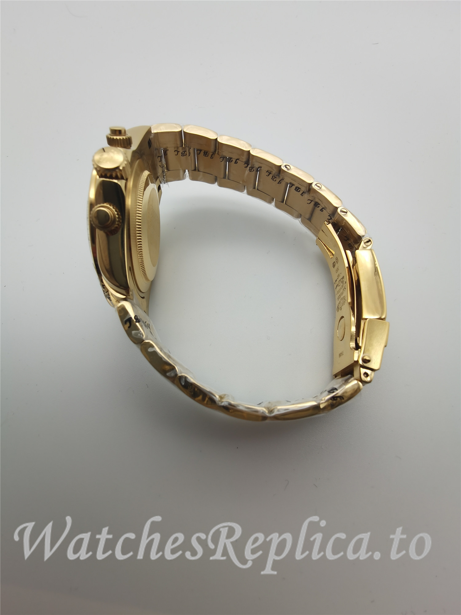 Swiss Rolex Daytona Cosmograph Replica 116508 Yellow Gold Strap 40MM - WatchesReplica.is