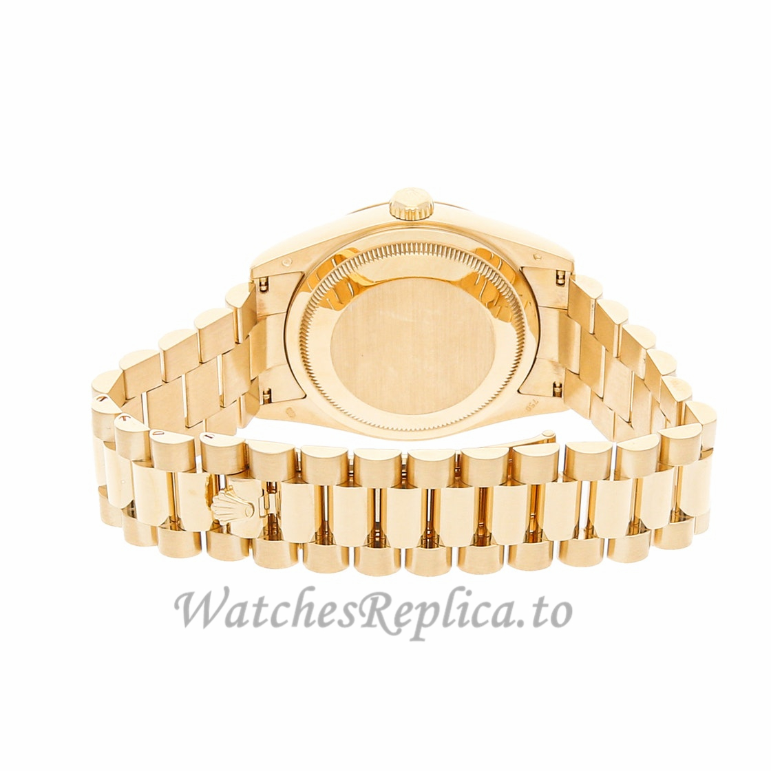 Rolex Replica Day-Date Gold Case 118208 - WatchesReplica.is