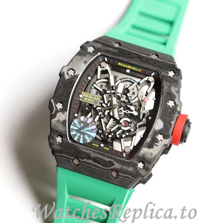 Richard Mille Replica RM35-02 Rubber strap 50MM - WatchesReplica.is