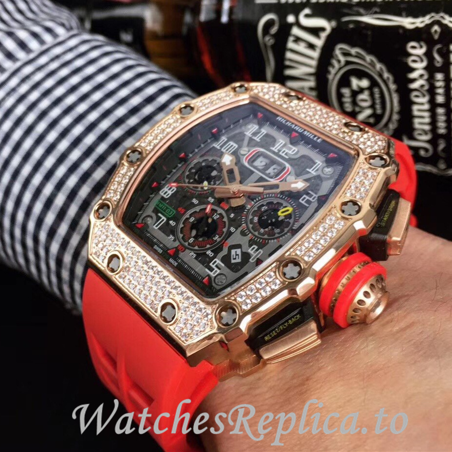 Richard Mille Replica RM11-03 Rubber strap 50MM - WatchesReplica.is