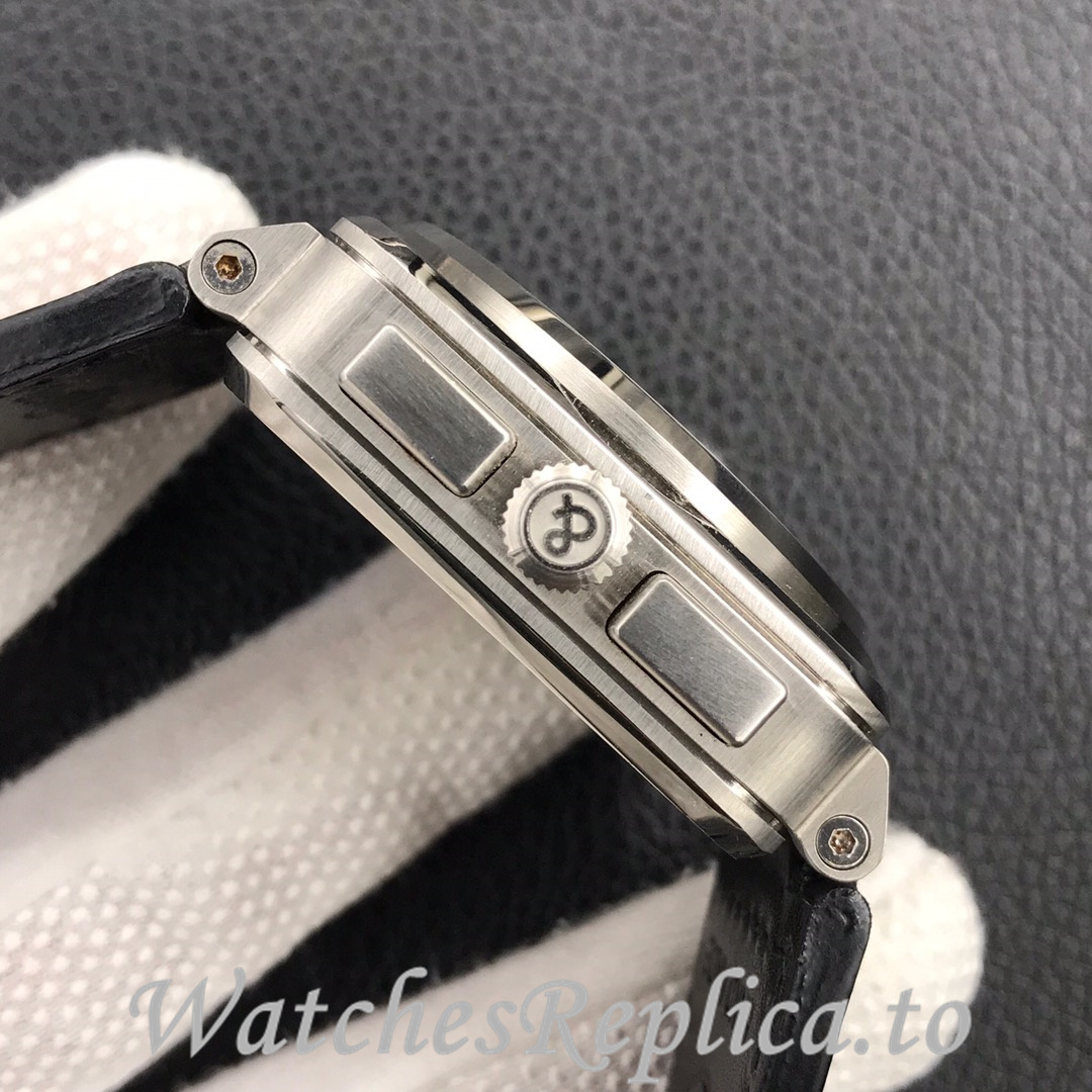 Bell Ross Replica BR 03 BR03-94 Leather strap 42MM - WatchesReplica.is