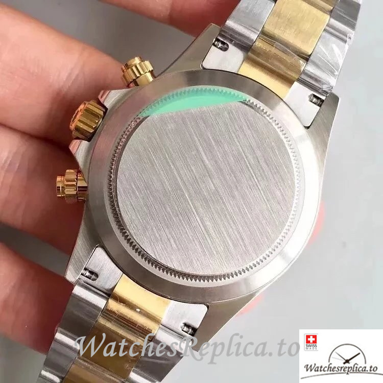 Swiss Rolex Daytona Replica 116523 Stainless steel strap 40MM - WatchesReplica.is