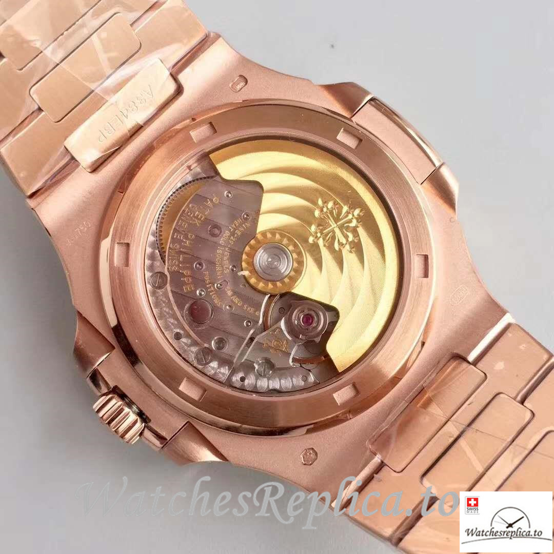 Swiss Patek Philippe Nautilus Replica 5711/1R-001 Stick Markers 40MM - WatchesReplica.is