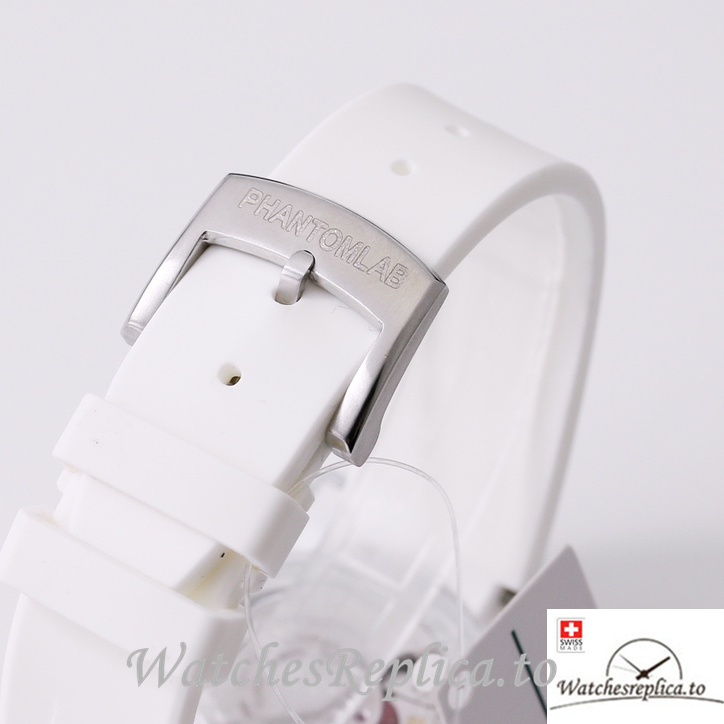 Swiss Rolex Submariner Replica Rubber strap 40MM PHANTOMLAB&ROLEX Red Dial - WatchesReplica.is