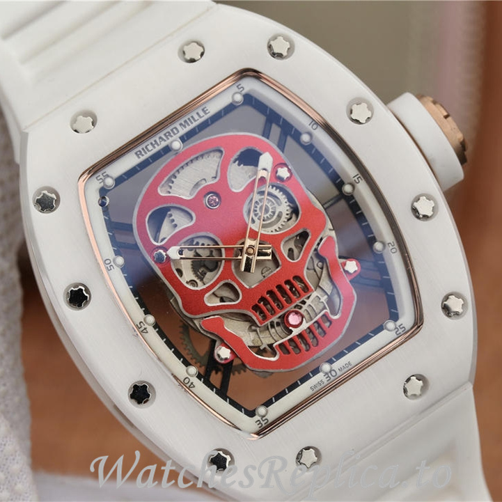 Richard Mille Replica RM52-01 Rubber strap 50MM - WatchesReplica.is