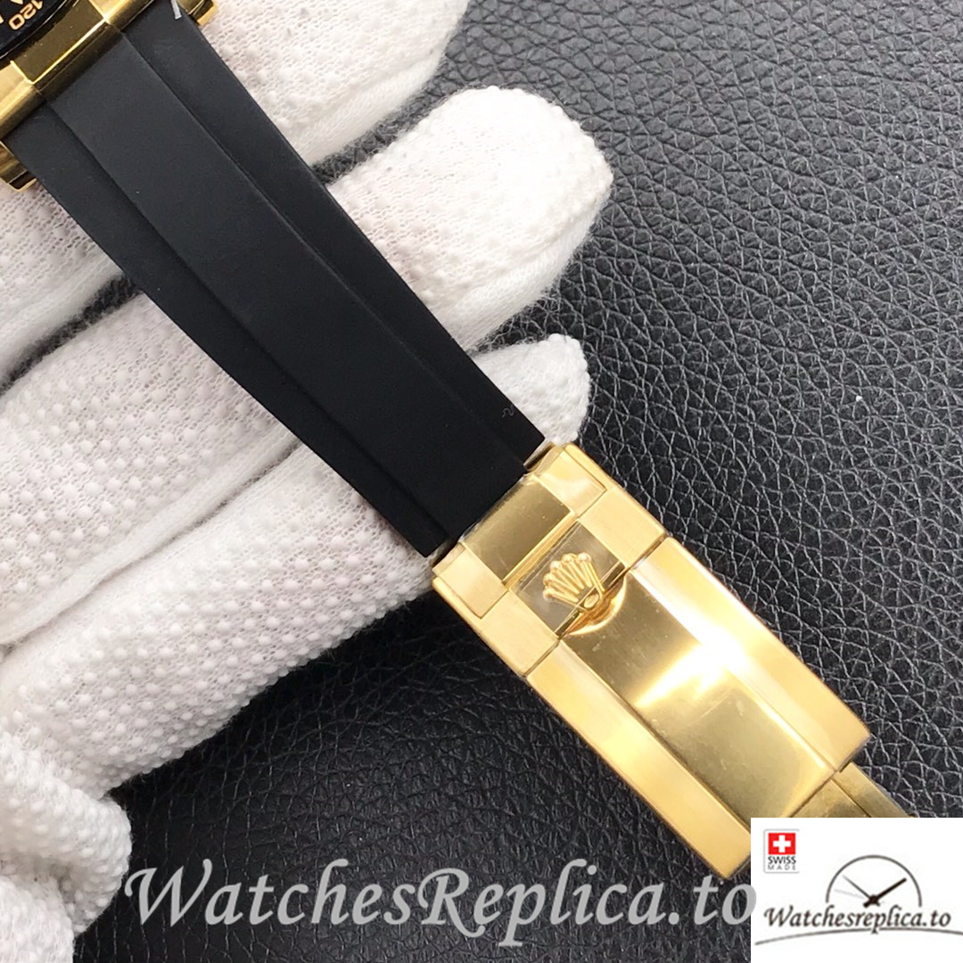Swiss Rolex Daytona Replica 116518LN Rubber strap 40MM - WatchesReplica.is