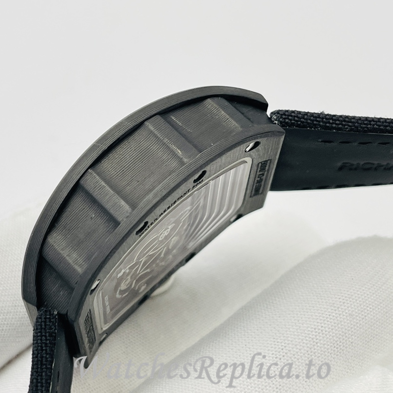 Richard Mille Replica RM055 Canvas strap 50MM - WatchesReplica.is