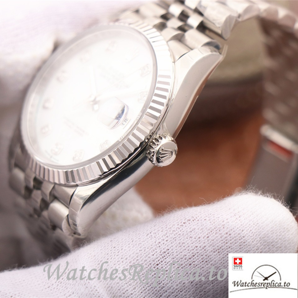Swiss Rolex Datejust Replica 126233 Stainless steel strap 36MM - WatchesReplica.is