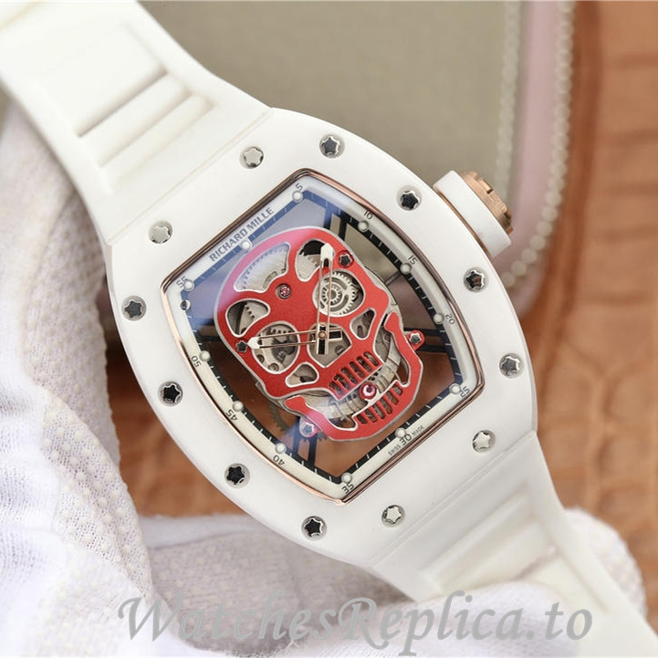 Richard Mille Replica RM52-01 Rubber strap 50MM - WatchesReplica.is