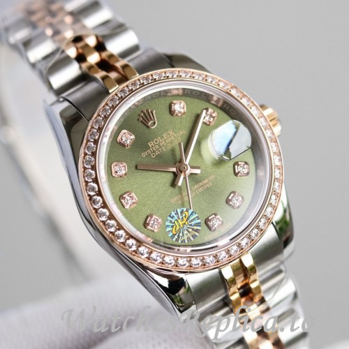 Swiss Rolex Datejust Replica 279383 Stainless steel strap 28MM - WatchesReplica.is
