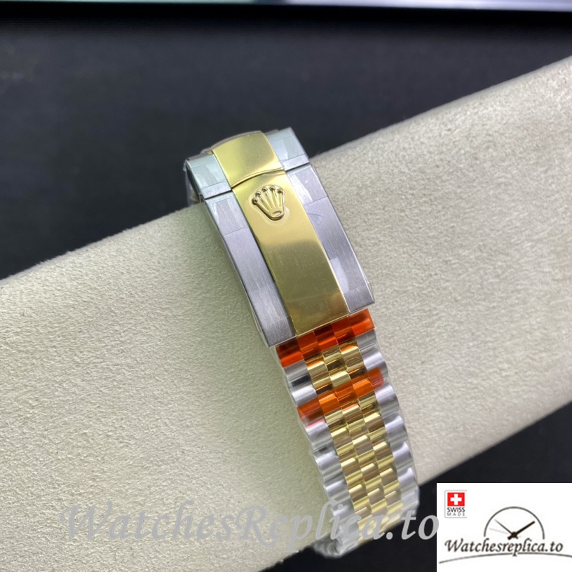 Swiss Rolex Datejust Replica 126233 Stainless steel strap 36MM - WatchesReplica.is