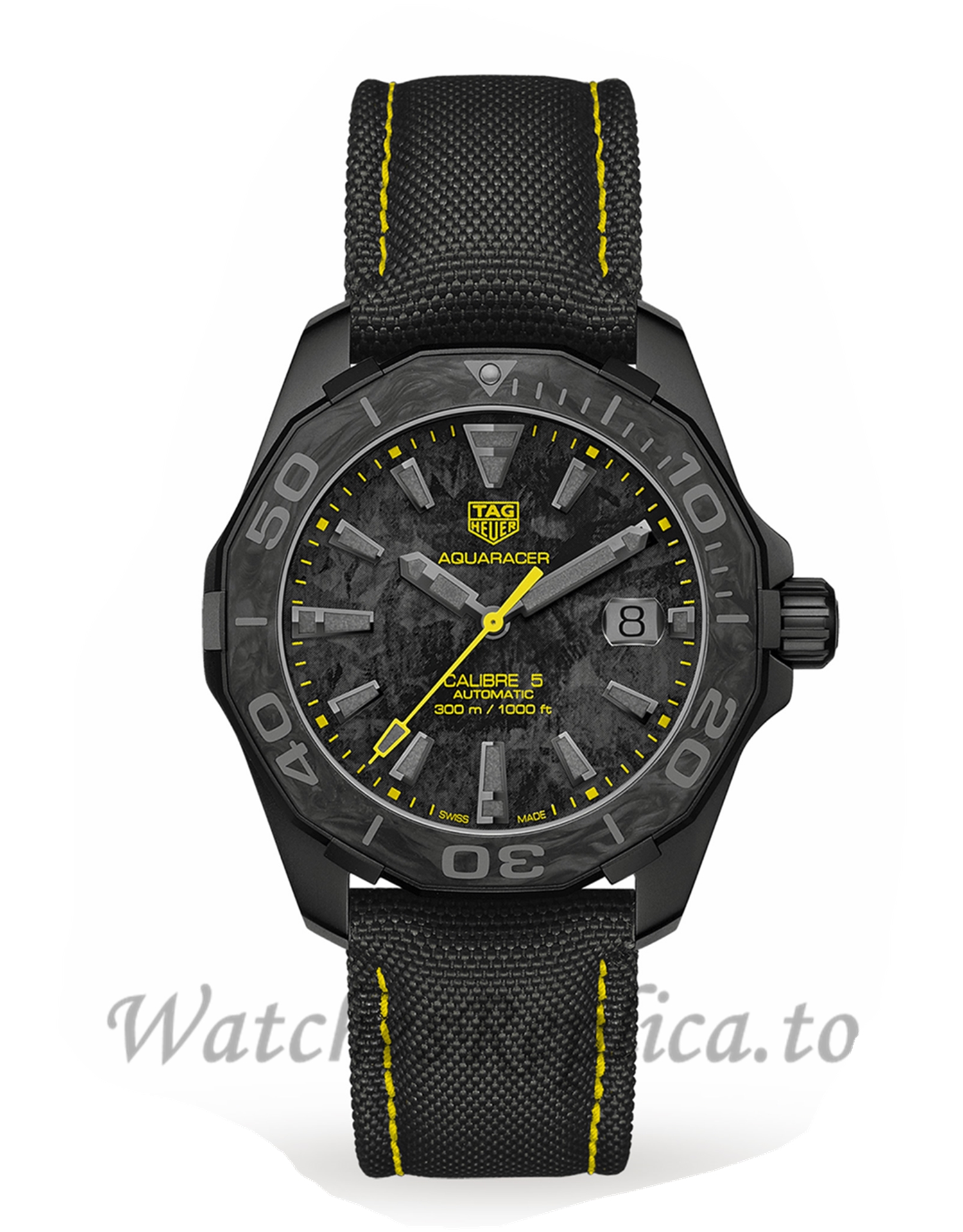 TAG Heuer Replica Aquaracer Calibre 5 43mm Men's Watch WBD218B.FC6446 - WatchesReplica.is
