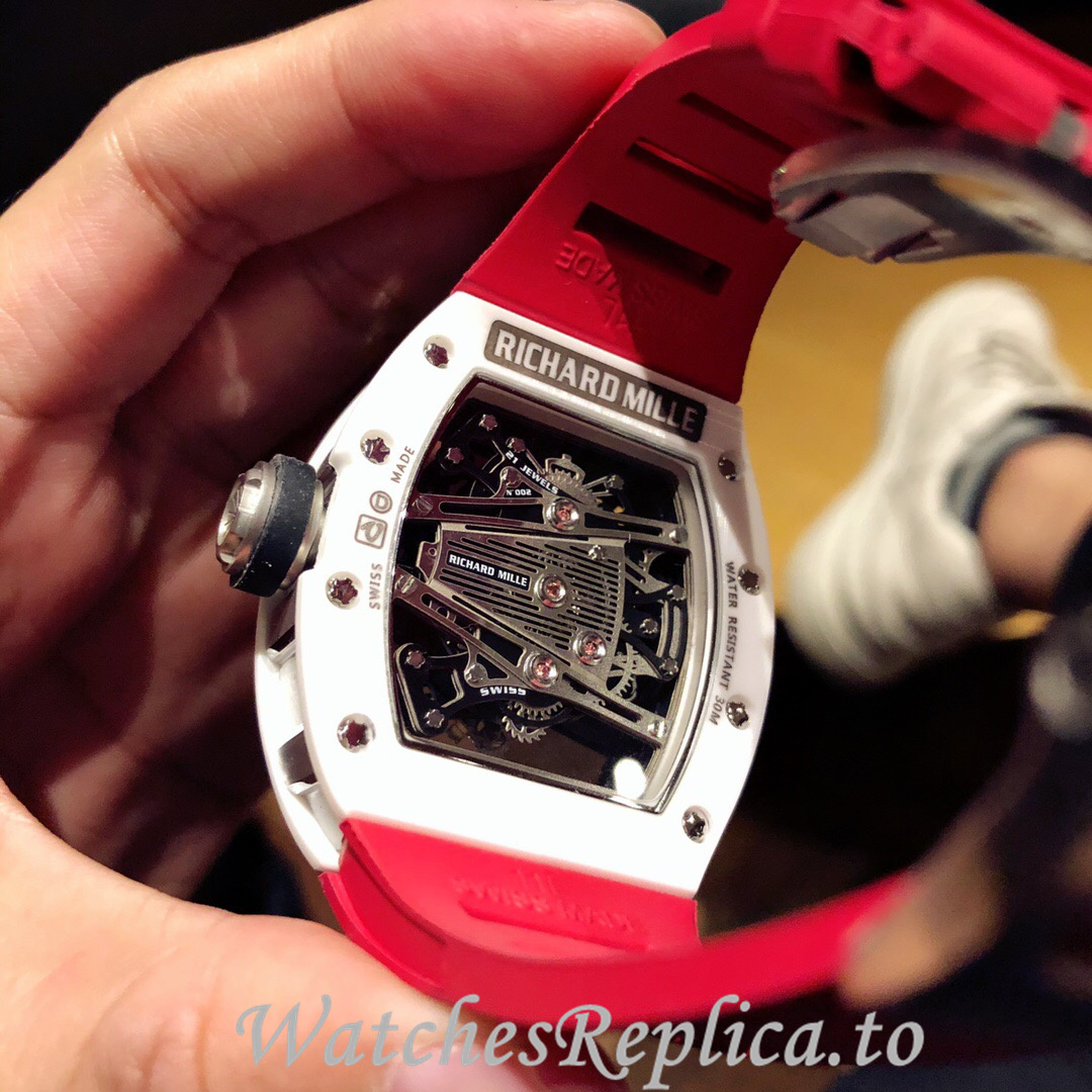 Richard Mille Replica RM38-01 Rubber strap 48MM - WatchesReplica.is