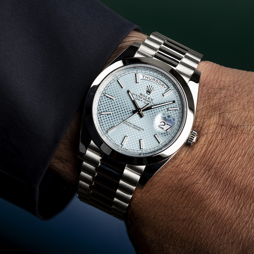 Rolex Replica Day-Date 40mm 228206 - WatchesReplica.is