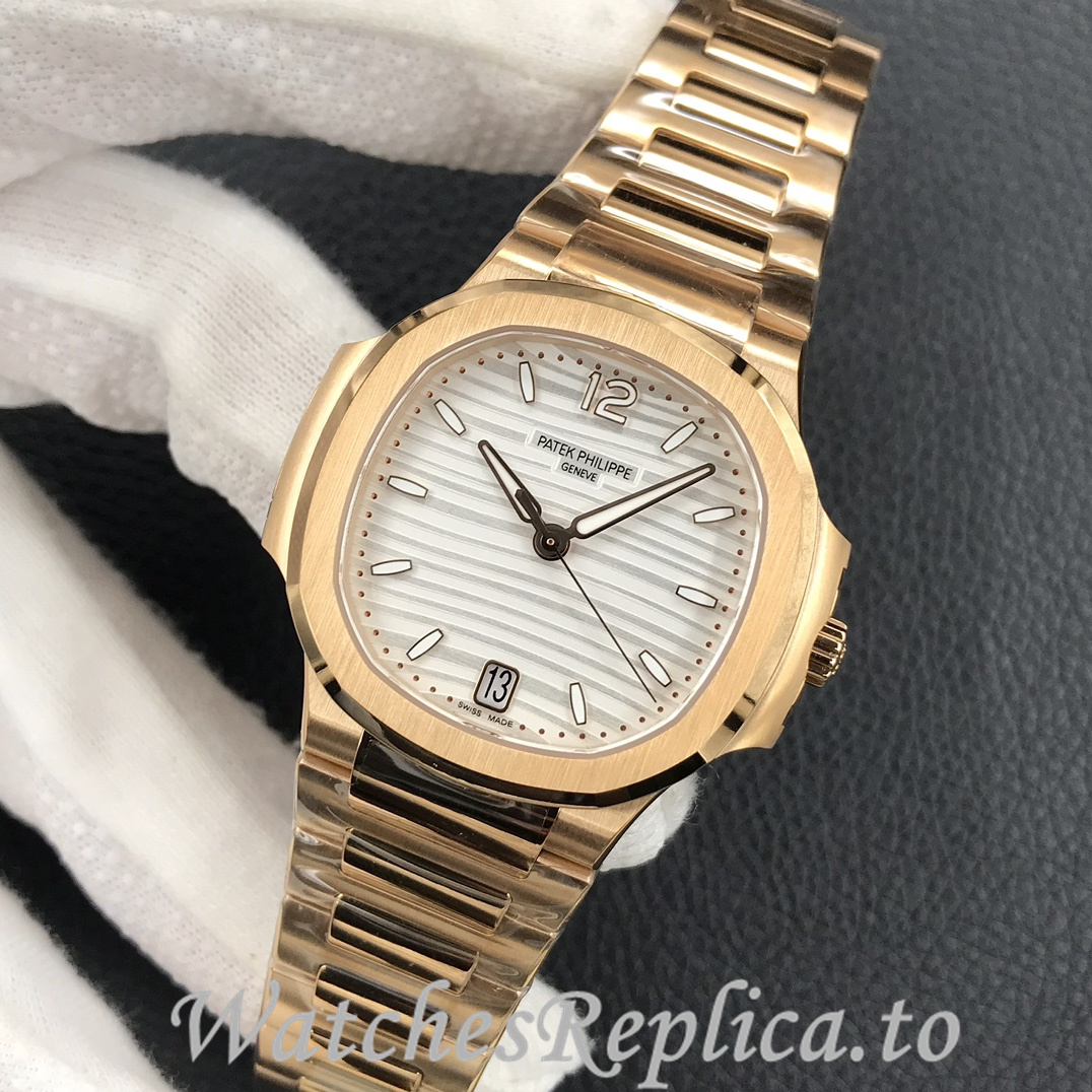 Patek Philippe Replica Nautilus 7118 Stainless steel strap 34MM - WatchesReplica.is