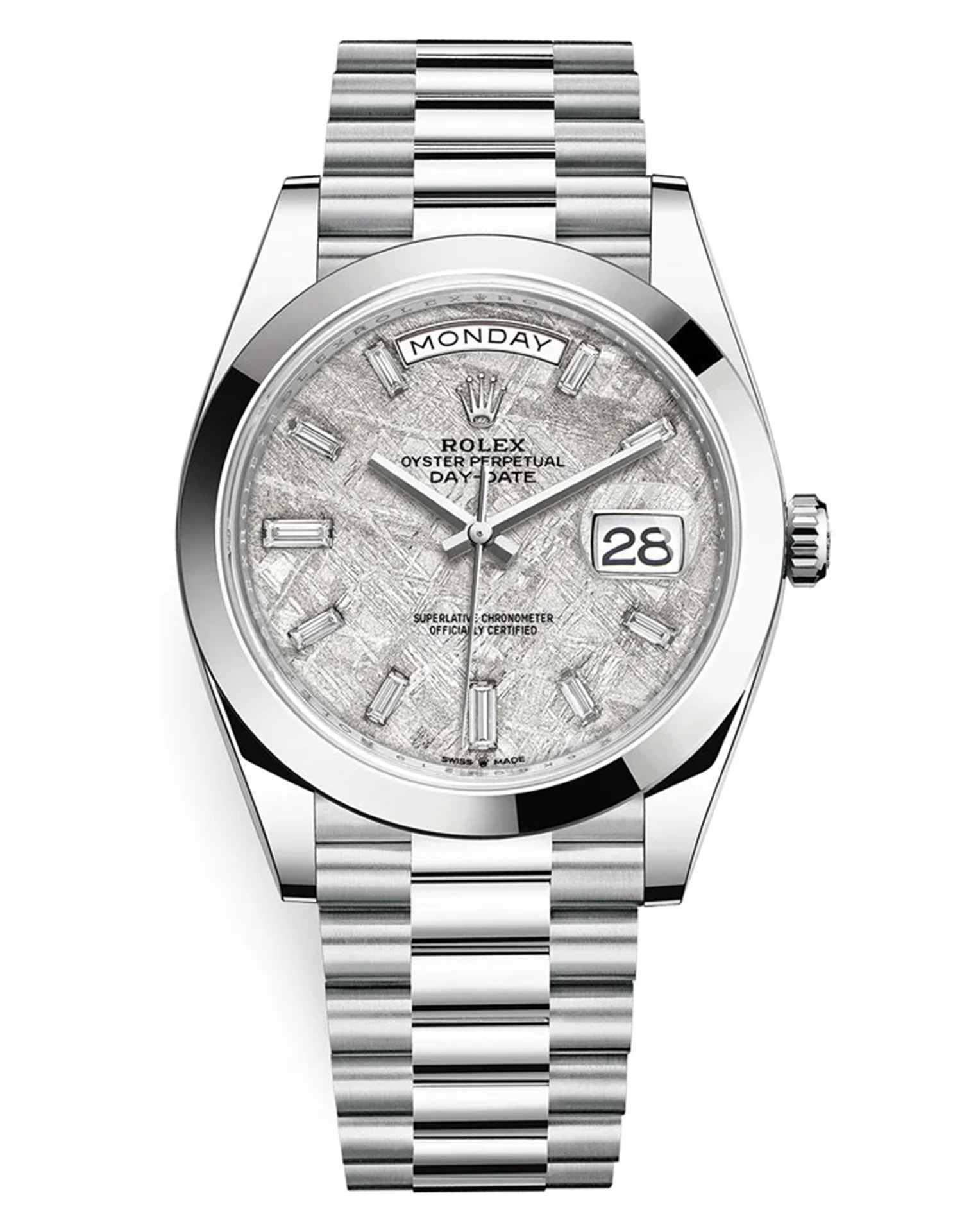 Rolex Day-Date 40mm Diamond Dial 228206 - WatchesReplica.is