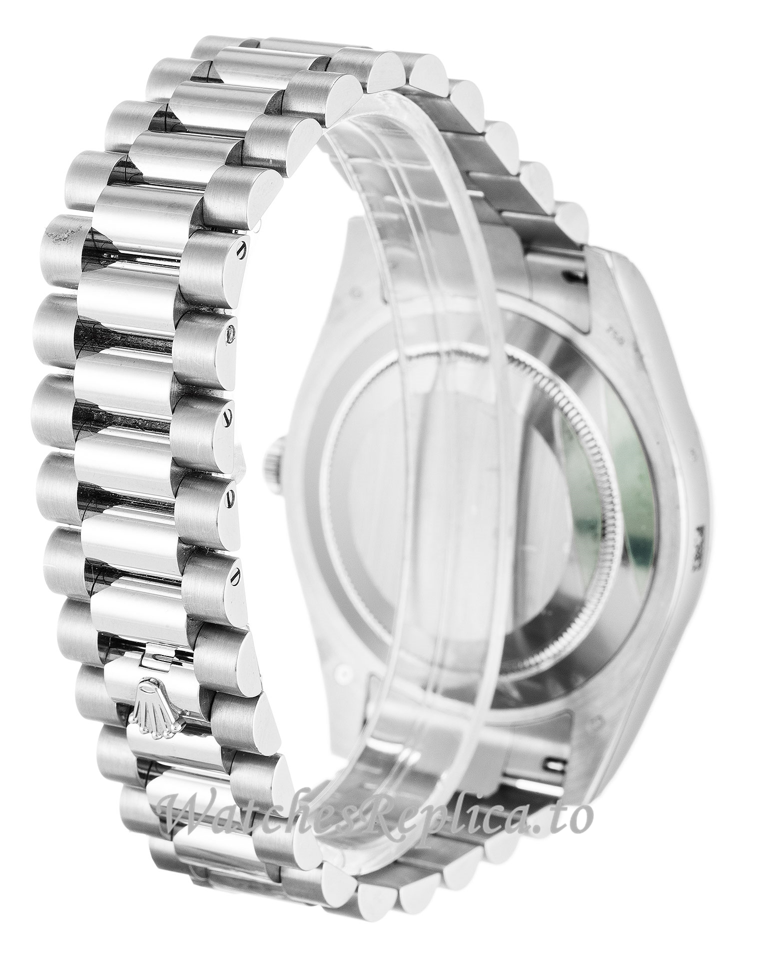 Rolex Day-Date II Silver Dial 218239 - WatchesReplica.is