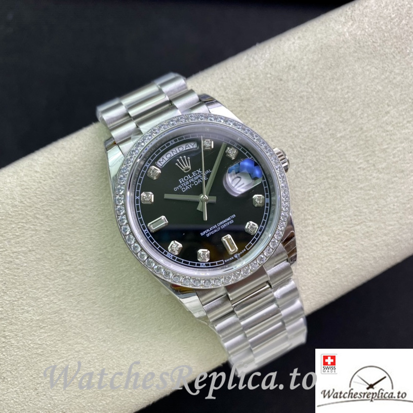 Swiss Rolex Datejust Replica 126233 Stainless steel strap 36MM - WatchesReplica.is
