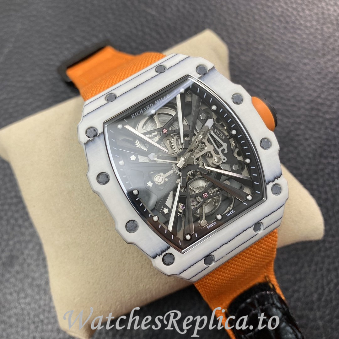 Richard Mille Replica RM12-01 Canvas strap 50MM - WatchesReplica.is