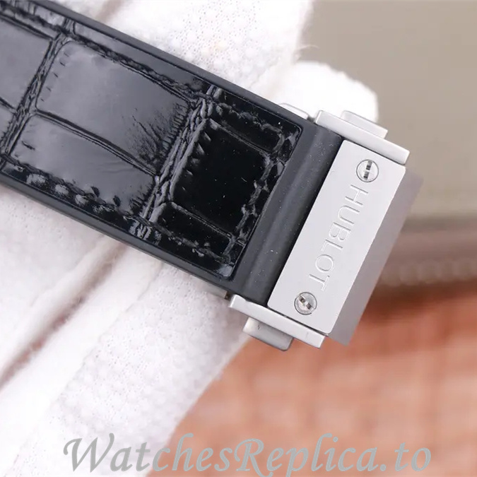 Hublot Replica MASTERPIECE Series Leather strap 45MM - WatchesReplica.is