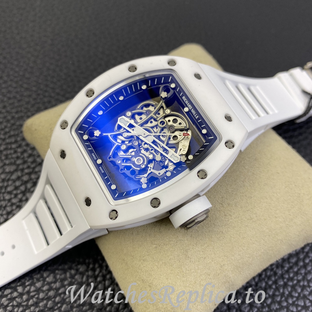 Richard Mille Replica RM055 Rubber strap 50MM - WatchesReplica.is