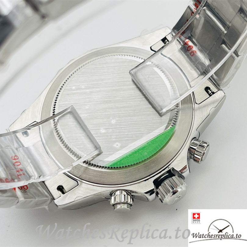 Swiss Rolex Daytona Replica 116599 Stainless steel strap 40MM Diamonds Dial - WatchesReplica.is