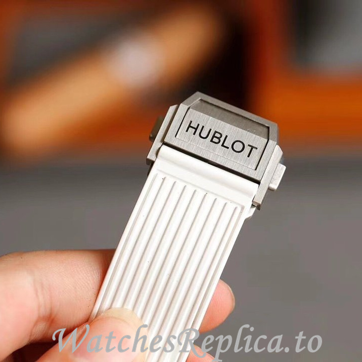 Hublot Replica 411.NM.1170.RX Rubber strap 45MM - WatchesReplica.is