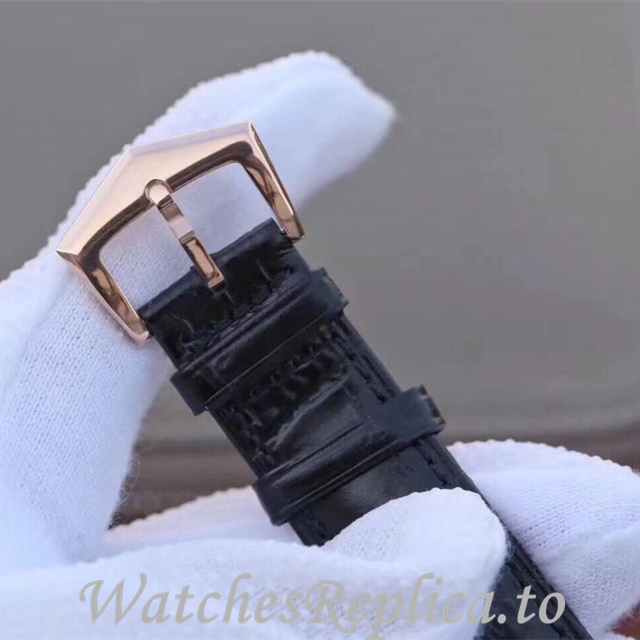 Patek Philippe Replica Complications 6102 Leather strap 44MM - WatchesReplica.is