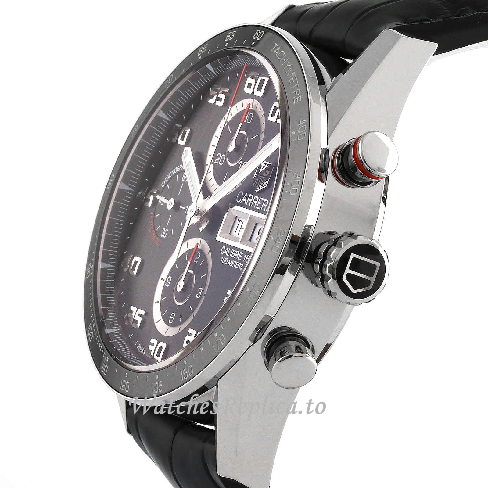 TAG Heuer Replica Carrera Calibre 16 43mm Mens Watch CV2A1R.FC6235 - WatchesReplica.is