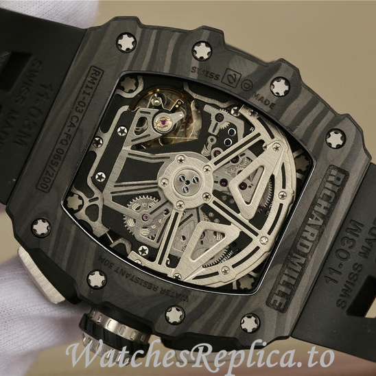 Richard Mille Replica RM11-03 Rubber strap 50MM - WatchesReplica.is