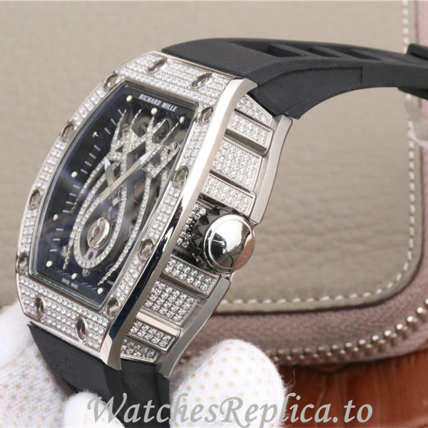 Richard Mille Replica RM19-01 Rubber strap 50MM - WatchesReplica.is