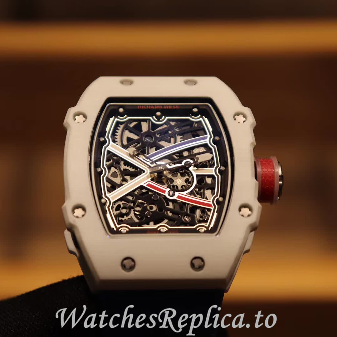 Richard Mille Replica RM67-02 Canvas strap 38.70x47.52MM - WatchesReplica.is